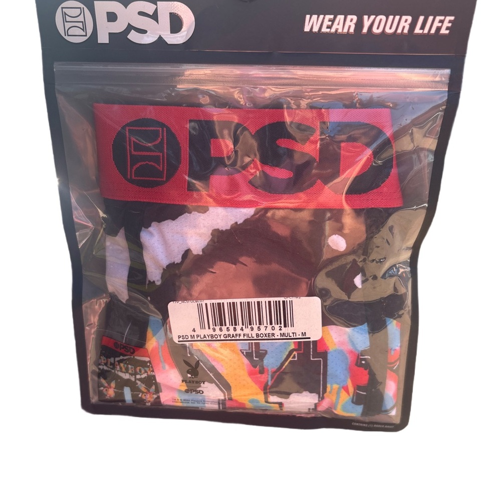 PSD Men's Colorful Graphic Boxer Briefs
